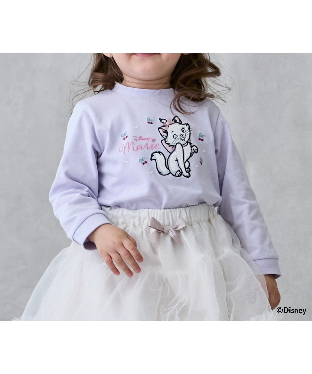 【ナルミヤ オンライン/NARUMIYA ONELINE / KIDS】の【Disney】グラフィック長袖T インテリア・キッズ・メンズ・レディースファッション・服の通販 founy(ファニー) 　ファッション　Fashion　キッズファッション　Fashion for Kids　キャラクター　Character, Licensed Characters　グラフィック　Graphic, Graphic Design　ボトム　Bottoms, Lower Wear　ポケット　Pocket, Pocket Detail　モチーフ　Motif, Design Theme　ラベンダー　Lavender　長袖　Long Sleeve, Full Sleeve　ラベンダー|ID: prp329100004724082 ipo3291000000034197519