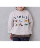 【ナルミヤ オンライン/NARUMIYA ONELINE / KIDS】の【TOMICA】裾チェックトレーナー ベージュ|ID: prp329100004724086 ipo3291000000034226135