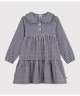【プチバトー/PETIT BATEAU / KIDS】のワンピース 人気、トレンドファッション・服の通販 founy(ファニー) ファッション Fashion キッズファッション Fashion for Kids ワンピース Dresses おすすめ Recommended / Our Picks ギャザー Gathered, Ruffled ギンガム Gingham, Gingham Fabric チェック Check, Plaid, Tartan 今季 This Season, Current Season |ID:prp329100004724113