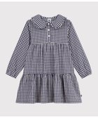 【プチバトー/PETIT BATEAU / KIDS】のワンピース 人気、トレンドファッション・服の通販 founy(ファニー) ファッション Fashion キッズファッション Fashion for Kids ワンピース Dresses おすすめ Recommended / Our Picks ギャザー Gathered, Ruffled ギンガム Gingham, Gingham Fabric チェック Check, Plaid, Tartan 今季 This Season, Current Season thumbnail ブルー/オフホワイト|ID: prp329100004724113 ipo3291000000034140032