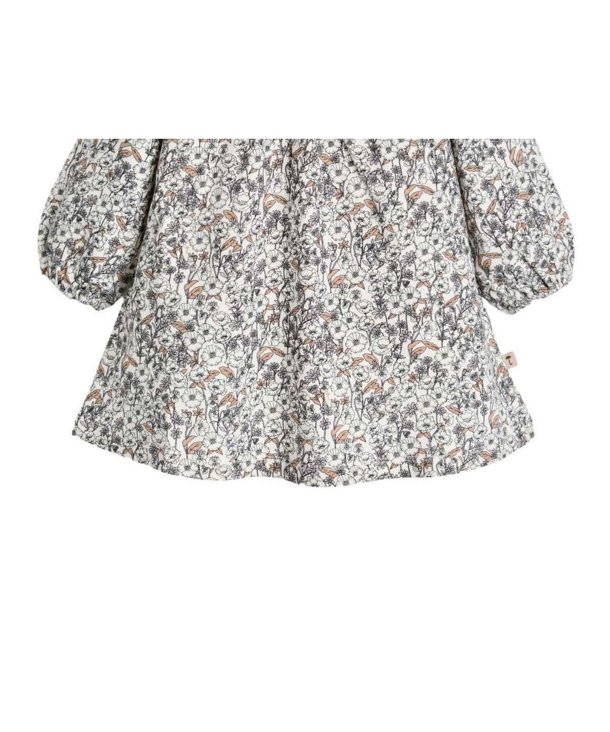 【モイモルン/moimoln / KIDS】のグレイスワンピース インテリア・キッズ・メンズ・レディースファッション・服の通販 founy(ファニー) 　ファッション　Fashion　キッズファッション　Fashion for Kids　ワンピース　Dresses　フリル　Frill, Ruffle　モノトーン　Monotone, Black and White　薄グレー|ID: prp329100004724121 ipo3291000000034226758