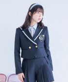 【レピピアルマリオ/repipi armario / KIDS】の【卒服2026】セーラージャケット 人気、トレンドファッション・服の通販 founy(ファニー) ファッション Fashion キッズファッション Fashion for Kids アウター Coat Outerwear /Kids シェイプ Shape, Slim Fit ショート Short, Short Length ジャケット Jacket, Outerwear セットアップ Set-Up, Coordinated Outfit チェック Check, Plaid, Tartan ポケット Pocket, Pocket Detail ワンポイント One Point, Statement Accent 卒業式 Graduation Ceremony thumbnail ブラック09|ID: prp329100004724125 ipo3291000000034140079