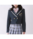 【レピピアルマリオ/repipi armario / KIDS】の【卒服2026】セーラージャケット 人気、トレンドファッション・服の通販 founy(ファニー) ファッション Fashion キッズファッション Fashion for Kids アウター Coat Outerwear /Kids シェイプ Shape, Slim Fit ショート Short, Short Length ジャケット Jacket, Outerwear セットアップ Set-Up, Coordinated Outfit チェック Check, Plaid, Tartan ポケット Pocket, Pocket Detail ワンポイント One Point, Statement Accent 卒業式 Graduation Ceremony thumbnail ネイビー88|ID: prp329100004724125 ipo3291000000034140081