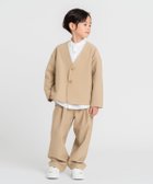 【コムサイズム/COMME CA ISM / KIDS】の【オンライン限定】ノーカラーセットアップスーツ ベージュ|ID: prp329100004724130 ipo3291000000034140106