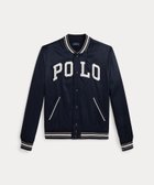 【ラルフローレン/RALPH LAUREN / KIDS】の(ボーイズ 8才~20才)ロゴ サテン ベースボール ジャケット 410ネイビー|ID: prp329100004724133 ipo3291000000034208635