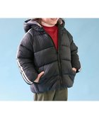 【デビロック/devirock / KIDS】の洗える ファイバーダウン えらべるフード デザイン 中綿ジャケット アウター 25AW 021-フードLN-ブラック|ID: prp329100004724149 ipo3291000000034731107