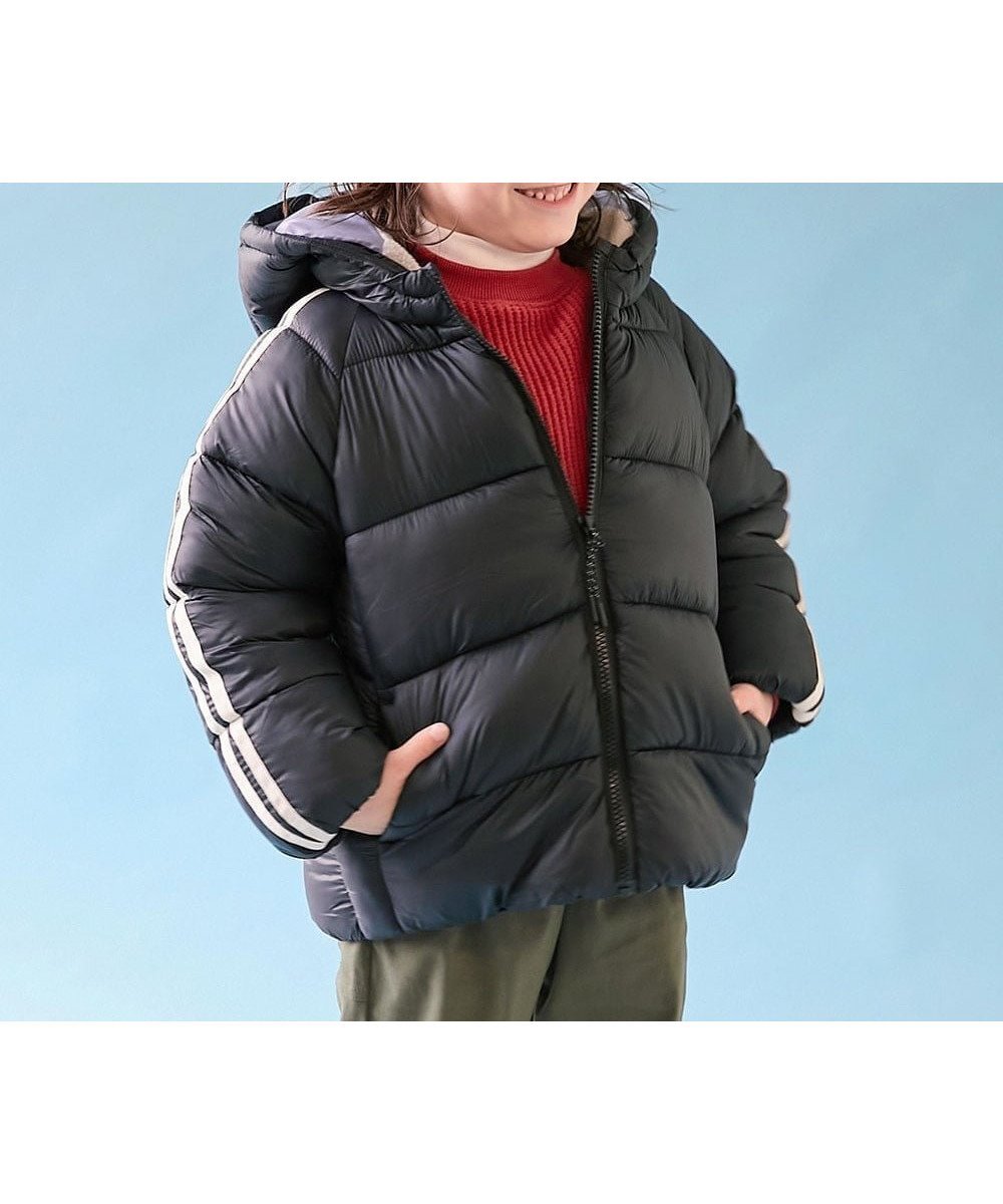 【デビロック/devirock / KIDS】の洗える ファイバーダウン えらべるフード デザイン 中綿ジャケット アウター 25AW インテリア・キッズ・メンズ・レディースファッション・服の通販 founy(ファニー) ファッション Fashion キッズファッション Fashion for Kids アウター Coat Outerwear /Kids 洗える Machine Washable シンプル Simple, Minimal ジャケット Jacket, Outerwear タフタ Taffeta, Structured Fabric ダウン Down, Puffer ポケット Pocket, Pocket Detail 冬 Winter / This Winter 2025年 2025 2025-2026秋冬・A/W Autumn/Winter 2025–26 AW25–26 021-フードLN-ブラック|ID: prp329100004724149 ipo3291000000034731107