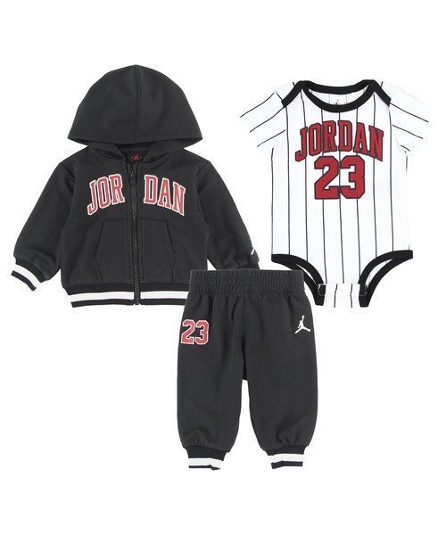 【ルーキー/ROOKIE / KIDS】のベビー(55-70cm) セット商品 JORDAN(ジョーダン) JDN MJ 23 JERSEY FZ SET 人気、トレンドファッション・服の通販 founy(ファニー) 　ファッション　Fashion　キッズファッション　Fashion for Kids　ブルゾン　Blouson, Bomber Jacket　ベビー　Baby, Babywear　ロンパース　Romper, Jumpsuit　 other-1|ID: prp329100004724153 ipo3291000000034140199