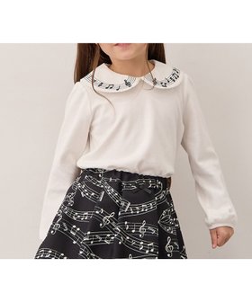 【エニー/ANY / KIDS】の音符ブラウス 人気、トレンドファッション・服の通販 founy(ファニー) ファッション Fashion キッズファッション Fashion for Kids インナー Innerwear カーディガン Cardigan, Knitwear シンプル Simple, Minimal ポケット Pocket, Pocket Detail モノトーン Monotone, Black and White 無地 Plain, Solid Color |ID:prp329100004724163