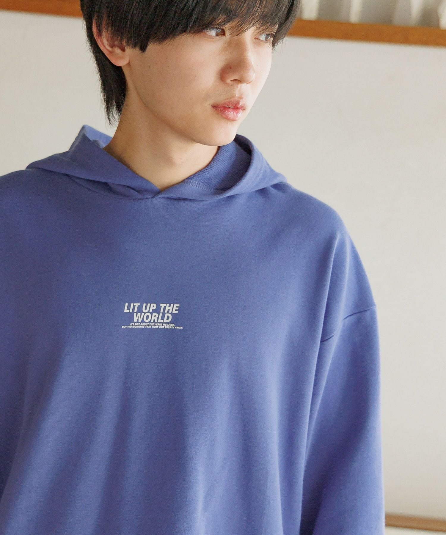 【グローバルワーク/GLOBAL WORK / KIDS】のUSAグラフィックパーカー/AND YUA ANY/589083 インテリア・キッズ・メンズ・レディースファッション・服の通販 founy(ファニー) 　ファッション　Fashion　キッズファッション　Fashion for Kids　おすすめ　Recommended / Our Picks　カーゴパンツ　Cargo Pants, Utility Pants　グラフィック　Graphic, Graphic Design　ショルダー　Shoulder, Shoulder Strap　ジーンズ　Jeans, Denim Pants　デニム　Denim, Jeans Material　ドロップ　Drop Shoulder, Dropped Style　パーカー　Hoodie, Parka　ブルー84|ID: prp329100004724186 ipo3291000000034720874