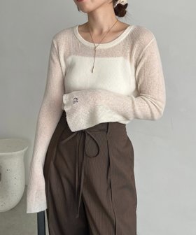 【カプリシューレマージュ/CAPRICIEUX LEMAGE】のC.L カシミアウールフレアスリーブニット 人気、トレンドファッション・服の通販 founy(ファニー) ファッション Fashion レディースファッション Fashion for Women トップス・カットソー Cut & Sew Tops ニット Knit Tops & Sweaters インナー Innerwear エアリー Airy Texture コラボ Collaboration, Collab ジャケット Jacket, Outerwear スリーブ Sleeve, Long Sleeve / Short Sleeve ネップ Nepp, Slub Yarn バイアス Bias, Diagonal Cut ビスチェ Bustier, Corset Top フィット Fit, Slim Fit フレア Flare, Flared ボトム Bottoms, Lower Wear ワイド Wide, Wide Fit ワンポイント One Point, Statement Accent おすすめ Recommended / Our Picks |ID:prp329100004724187