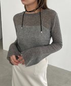 【カプリシューレマージュ/CAPRICIEUX LEMAGE】のC.L カシミアウールフレアスリーブニット 人気、トレンドファッション・服の通販 founy(ファニー) ファッション Fashion レディースファッション Fashion for Women トップス・カットソー Cut & Sew Tops ニット Knit Tops & Sweaters インナー Innerwear エアリー Airy Texture コラボ Collaboration, Collab ジャケット Jacket, Outerwear スリーブ Sleeve, Long Sleeve / Short Sleeve ネップ Nepp, Slub Yarn バイアス Bias, Diagonal Cut ビスチェ Bustier, Corset Top フィット Fit, Slim Fit フレア Flare, Flared ボトム Bottoms, Lower Wear ワイド Wide, Wide Fit ワンポイント One Point, Statement Accent おすすめ Recommended / Our Picks thumbnail グレー|ID: prp329100004724187 ipo3291000000034140348