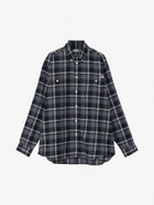 【ザ ノース フェイス/THE NORTH FACE】のロングスリーブフロストフォージフランネルシャツ(ユニセックス) ブラック×グレー|ID: prp329100004724210 ipo3291000000034279659