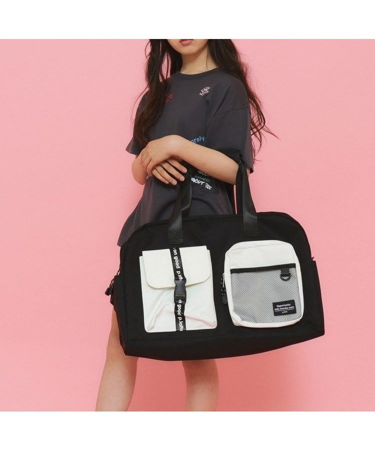 【ピンク ラテ/PINK-latte / KIDS】の【容量約47.5L】3WAYリュックボストン 人気、トレンドファッション・服の通販 founy(ファニー) 　ファッション　Fashion　キッズファッション　Fashion for Kids　ショルダー　Shoulder, Shoulder Strap　スマート　Smart, Elegant　ボストン　Boston　ボストンバッグ　Boston Bag, Retro Bag　ポケット　Pocket, Pocket Detail　ラップ　Wrap, Wrap Design　ラベンダー　Lavender　リュック　Backpack, Rucksack　 other-1|ID: prp329100004724227 ipo3291000000034197103