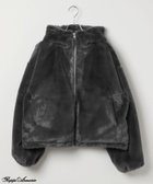 【レピピアルマリオ/repipi armario / KIDS】の【girly line】モコモコファーフーディ- 人気、トレンドファッション・服の通販 founy(ファニー) ファッション Fashion キッズファッション Fashion for Kids キュロット Culottes, Wide Shorts デニム Denim, Jeans Material ドローコード Drawcord, Drawstring Cord 定番 Standard, Basic Item フェイクファー Faux Fur, Imitation Fur フレンチ French, French Style ベーシック Basic, Essential ボトム Bottoms, Lower Wear モコモコ Fuzzy, Fluffy ロマンティック Romantic, Feminine Style ロング Long, Long-Length ワンポイント One Point, Statement Accent thumbnail チャコールグレー18|ID: prp329100004724228 ipo3291000000034140521