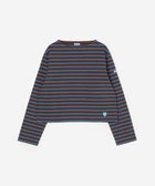 【ビショップ/Bshop】のコットンロード クロップドTシャツ WOMEN 人気、トレンドファッション・服の通販 founy(ファニー) ファッション Fashion レディースファッション Fashion for Women トップス・カットソー Cut & Sew Tops シャツ・ブラウス・オフィスカジュアル Elegant Blouses & Button-Ups ロングTシャツ・Tシャツ Longline T-Shirts & Tees カットソー Cut and Sewn Top クロップド Cropped, Short Length 軽量 Lightweight, Ultra Light 長袖 Long Sleeve, Full Sleeve バランス Balance, Style Balance フランス France, French フロント Front, Front Design ボトム Bottoms, Lower Wear ボーダー Border, Stripe thumbnail BROWN系1|ID: prp329100004724237 ipo3291000000034873544