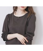 【インデックス/INDEX】のパール調パーツ付きクルーネックニット【洗濯機OK】《8col/XS~3L》 人気、トレンドファッション・服の通販 founy(ファニー) ファッション Fashion レディースファッション Fashion for Women トップス・カットソー Cut & Sew Tops ニット Knit Tops & Sweaters スマート Smart, Elegant トレンド Trend, Trending Now バランス Balance, Style Balance パール Pearl, Pearl Accent エレガント 上品 Elegant A/W・秋冬 Autumn/Winter thumbnail チャコールグレー|ID: prp329100004724270 ipo3291000000034357512