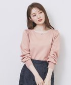 【インデックス/INDEX】のパール調パーツ付きクルーネックニット【洗濯機OK】《8col/XS~3L》 人気、トレンドファッション・服の通販 founy(ファニー) ファッション Fashion レディースファッション Fashion for Women トップス・カットソー Cut & Sew Tops ニット Knit Tops & Sweaters スマート Smart, Elegant トレンド Trend, Trending Now バランス Balance, Style Balance パール Pearl, Pearl Accent エレガント 上品 Elegant A/W・秋冬 Autumn/Winter thumbnail ライトピンク|ID: prp329100004724270 ipo3291000000034357517