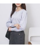 【インデックス/INDEX】のパール調パーツ付きクルーネックニット【洗濯機OK】《8col/XS~3L》 人気、トレンドファッション・服の通販 founy(ファニー) ファッション Fashion レディースファッション Fashion for Women トップス・カットソー Cut & Sew Tops ニット Knit Tops & Sweaters スマート Smart, Elegant トレンド Trend, Trending Now バランス Balance, Style Balance パール Pearl, Pearl Accent エレガント 上品 Elegant A/W・秋冬 Autumn/Winter thumbnail サックスブルー|ID: prp329100004724270 ipo3291000000034357518