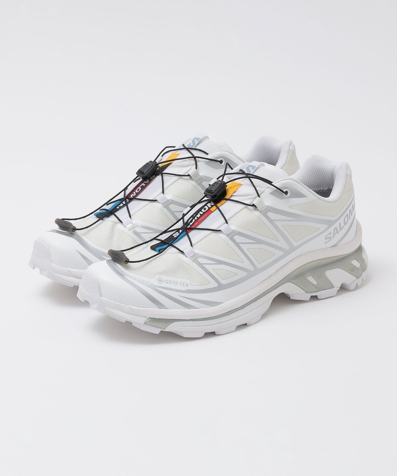 【シップス/SHIPS / MEN】のSALOMON XT-6 GTX インテリア・キッズ・メンズ・レディースファッション・服の通販 founy(ファニー) 　ファッション　Fashion　メンズファッション　Fashion for Men　アウトドア　Outdoor Clothing　クッション　Cushion, Throw Pillow　コーティング　Coating, Coated Finish　シューズ　Shoes, Footwear　スニーカー　Sneakers, Trainers　スポーツ　Sports, Activewear　人気　Popular, Best Seller　フランス　France, French　防寒　Cold Protection, Winter-Ready　メッシュ　Mesh, Net Fabric　冬　Winter / This Winter　ホワイト|ID: prp329100004724281 ipo3291000000034200531