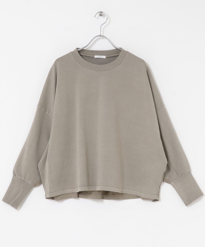 【アイテムズアーバンリサーチ/ITEMS URBAN RESEARCH】の裏毛ドッキングプルオーバー インテリア・キッズ・メンズ・レディースファッション・服の通販 founy(ファニー) https://founy.com/ ファッション Fashion レディースファッション Fashion for Women トップス・カットソー Cut & Sew Tops カジュアルプルオーバー・ニットトップス Pullovers & Knit Tops / Casual Pullovers 2025年 2025 2025-2026秋冬・A/W Autumn/Winter 2025–26 AW25–26 冬 Winter / This Winter シンプル Simple, Minimal ドッキング Docking, Mixed Material 定番 Standard, Basic Item A/W・秋冬 Autumn/Winter |ID: prp329100004724289 ipo3291000000034140747