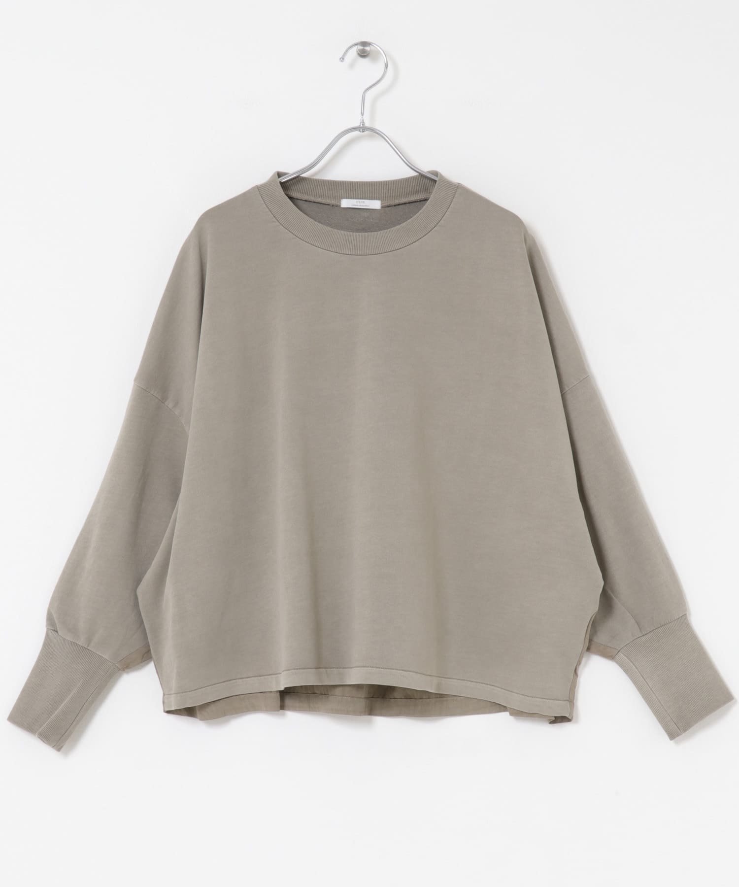 【アイテムズアーバンリサーチ/ITEMS URBAN RESEARCH】の裏毛ドッキングプルオーバー インテリア・キッズ・メンズ・レディースファッション・服の通販 founy(ファニー) 　ファッション　Fashion　レディースファッション　Fashion for Women　トップス・カットソー　Cut & Sew Tops　カジュアルプルオーバー・ニットトップス　Pullovers & Knit Tops / Casual Pullovers　2025年　2025　2025-2026秋冬・A/W　Autumn/Winter 2025–26 AW25–26　冬　Winter / This Winter　シンプル　Simple, Minimal　ドッキング　Docking, Mixed Material　定番　Standard, Basic Item　A/W・秋冬　Autumn/Winter　MOC|ID: prp329100004724289 ipo3291000000034140748
