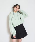【ナルミヤ オンライン/NARUMIYA ONELINE / KIDS】の【LTXC】ダメージクロップドパーカ 人気、トレンドファッション・服の通販 founy(ファニー) ファッション Fashion キッズファッション Fashion for Kids クロップド Cropped, Short Length クール Cool, Chic トレンド Trend, Trending Now プリント Print, Printed Pattern ポケット Pocket, Pocket Detail thumbnail ライト グリーン|ID: prp329100004724318 ipo3291000000034140859