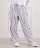 【ピンク ラテ/PINK-latte / KIDS】のベーシックパイピングカーゴパンツ 人気、トレンドファッション・服の通販 founy(ファニー) ファッション Fashion キッズファッション Fashion for Kids ボトムス Bottoms おすすめ Recommended / Our Picks カーゴパンツ Cargo Pants, Utility Pants ガーリー Girly, Feminine Style スウェット / スエット Sweatshirt, Sweatwear ストレッチ Stretch, Stretchy Fabric スマート Smart, Elegant パイピング Piping, Trim Design ポケット Pocket, Pocket Detail 再入荷 Restock / Back in Stock thumbnail ラベンダー|ID: prp329100004724320 ipo3291000000034140869