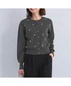 【ユナイテッドアローズ/UNITED ARROWS】のドットビジュー ニット カーディガン -ウォッシャブル- DK.GRAY|ID: prp329100004724326 ipo3291000000034315781