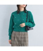 【ユナイテッドアローズ/UNITED ARROWS】のドットビジュー ニット カーディガン -ウォッシャブル- KELLY|ID: prp329100004724326 ipo3291000000034315783