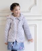 【パンパンテュテュ/panpantutu / KIDS】の2wayフラワーキルトショートコート 人気、トレンドファッション・服の通販 founy(ファニー) ファッション Fashion キッズファッション Fashion for Kids アウター Coat Outerwear /Kids ガーリー Girly, Feminine Style キルト Quilt, Quilted Fabric ショート Short, Short Length ジャケット Jacket, Outerwear スリット Slit, Slit Detail パイピング Piping, Trim Design フラワー Flower, Floral ポケット Pocket, Pocket Detail エレガント 上品 Elegant A/W・秋冬 Autumn/Winter 軽量 Lightweight, Ultra Light thumbnail シルキーラベンダー|ID: prp329100004724349 ipo3291000000034140993