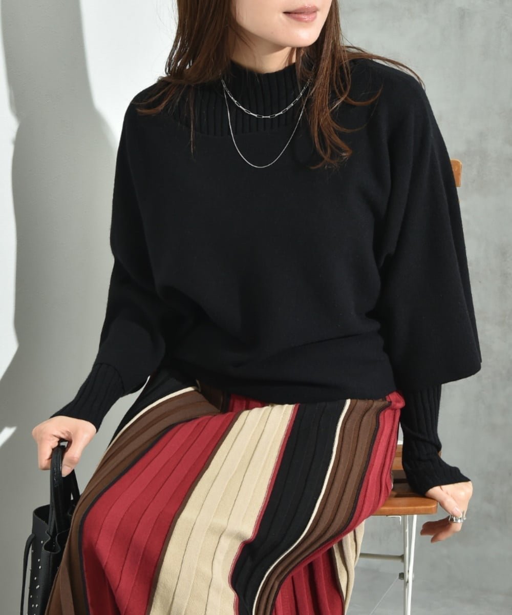 【インタープラネット/INTERPLANET】のアンサンブルニットSET インテリア・キッズ・メンズ・レディースファッション・服の通販 founy(ファニー) 　ファッション　Fashion　レディースファッション　Fashion for Women　トップス・カットソー　Cut & Sew Tops　ニット　Knit Tops & Sweaters　アンサンブルニット　Knit Ensembles & Twin Sets　アンサンブル　Ensemble Set　コンパクト　Compact, Small Size　シンプル　Simple, Minimal　ジャケット　Jacket, Outerwear　ベーシック　Basic, Essential　ボトム　Bottoms, Lower Wear　リブニット　Rib Knit, Ribbed Knit　エレガント 上品　Elegant　ビジネス 仕事 通勤　Business / Work / Commuting　ブラック|ID: prp329100004724352 ipo3291000000034647691