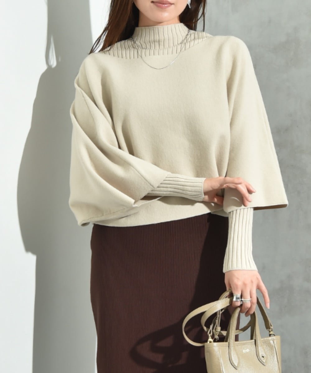 【インタープラネット/INTERPLANET】のアンサンブルニットSET インテリア・キッズ・メンズ・レディースファッション・服の通販 founy(ファニー) 　ファッション　Fashion　レディースファッション　Fashion for Women　トップス・カットソー　Cut & Sew Tops　ニット　Knit Tops & Sweaters　アンサンブルニット　Knit Ensembles & Twin Sets　アンサンブル　Ensemble Set　コンパクト　Compact, Small Size　シンプル　Simple, Minimal　ジャケット　Jacket, Outerwear　ベーシック　Basic, Essential　ボトム　Bottoms, Lower Wear　リブニット　Rib Knit, Ribbed Knit　エレガント 上品　Elegant　ビジネス 仕事 通勤　Business / Work / Commuting　ベージュ|ID: prp329100004724352 ipo3291000000034647692