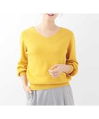 【アー ヴェー ヴェー/a.v.v】の【洗える】Vネック美ラクるパフスリーブニット 人気、トレンドファッション・服の通販 founy(ファニー) ファッション Fashion レディースファッション Fashion for Women トップス・カットソー Cut & Sew Tops ニット Knit Tops & Sweaters Vネックトップス V-Neck Tops / V-Cut Neckline Shirts アンサンブル Ensemble Set インナー Innerwear 洗える Machine Washable カーディガン Cardigan, Knitwear ジャケット Jacket, Outerwear スリーブ Sleeve, Long Sleeve / Short Sleeve トレンド Trend, Trending Now 人気 Popular, Best Seller 長袖 Long Sleeve, Full Sleeve ベーシック Basic, Essential ボトム Bottoms, Lower Wear 再入荷 Restock / Back in Stock ビジネス 仕事 通勤 Business / Work / Commuting thumbnail イエロー|ID: prp329100004724374 ipo3291000000034141073