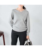 【アー ヴェー ヴェー/a.v.v】の【洗える】Vネック美ラクるパフスリーブニット 人気、トレンドファッション・服の通販 founy(ファニー) ファッション Fashion レディースファッション Fashion for Women トップス・カットソー Cut & Sew Tops ニット Knit Tops & Sweaters Vネックトップス V-Neck Tops / V-Cut Neckline Shirts アンサンブル Ensemble Set インナー Innerwear 洗える Machine Washable カーディガン Cardigan, Knitwear ジャケット Jacket, Outerwear スリーブ Sleeve, Long Sleeve / Short Sleeve トレンド Trend, Trending Now 人気 Popular, Best Seller 長袖 Long Sleeve, Full Sleeve ベーシック Basic, Essential ボトム Bottoms, Lower Wear 再入荷 Restock / Back in Stock ビジネス 仕事 通勤 Business / Work / Commuting thumbnail グレー|ID: prp329100004724374 ipo3291000000034141081