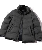 【メンズビギトーキョー/Men's Bigi / MEN】のマイクロブロックチェックボリュームネックダウン グレー系|ID: prp329100004724385 ipo3291000000034278882