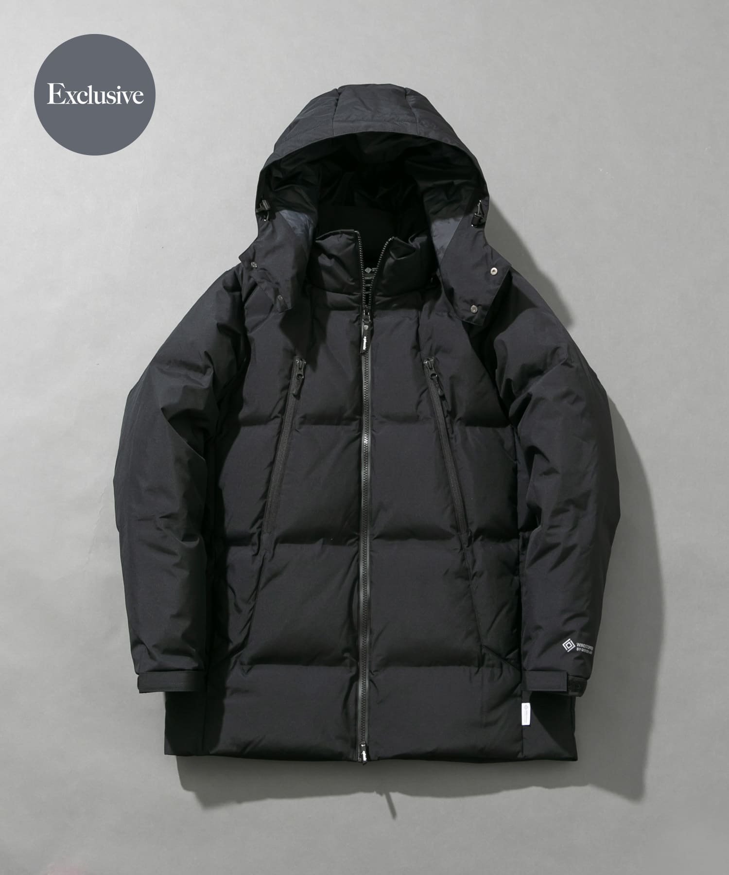 【アーバンリサーチ ロッソ/URBAN RESEARCH ROSSO / MEN】の『別注』+phenix WINDSTOPPER by GORE-TEX LABS 2WAYダウンJK インテリア・キッズ・メンズ・レディースファッション・服の通販 founy(ファニー)  ファッション Fashion メンズファッション Fashion for Men 軽量 Lightweight, Ultra Light シンプル Simple, Minimal スタイリッシュ Stylish, Fashionable スタンド Stand Collar, Upright Stand ダウン Down, Puffer ドット Polka Dot, Dot Pattern パフォーマンス Performance, Active Function フェザー Feather, Feather Detail フロント Front, Front Design プリント Print, Printed Pattern ベーシック Basic, Essential ポケット Pocket, Pocket Detail 別注 Limited Edition, Custom Order 防寒 Cold Protection, Winter-Ready A/W・秋冬 Autumn/Winter 冬 Winter / This Winter 2025年 2025 2025-2026秋冬・A/W Autumn/Winter 2025–26 AW25–26 ブラック|ID: prp329100004724404 ipo3291000000034232182