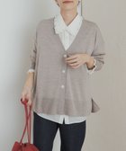 【アーバンリサーチ ドアーズ/URBAN RESEARCH DOORS】のウォッシャブルウールVネックワイドカーディガン 人気、トレンドファッション・服の通販 founy(ファニー) ファッション Fashion レディースファッション Fashion for Women トップス・カットソー Cut & Sew Tops カーディガン・羽織り Layered Style Cardigans Vネックトップス V-Neck Tops / V-Cut Neckline Shirts インナー Innerwear 洗える Machine Washable カーディガン Cardigan, Knitwear シンプル Simple, Minimal なめらか Smooth, Silky Texture フロント Front, Front Design ベーシック Basic, Essential ミドル Middle Length, Mid Height リラックス Relax, Relaxed Fit ワイド Wide, Wide Fit A/W・秋冬 Autumn/Winter 冬 Winter / This Winter おすすめ Recommended / Our Picks エレガント 上品 Elegant 2025年 2025 2025-2026秋冬・A/W Autumn/Winter 2025–26 AW25–26 thumbnail 杢BEIGE|ID: prp329100004724417 ipo3291000000034579708