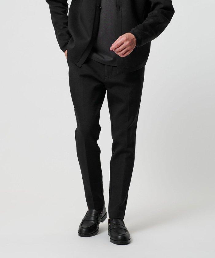 【ビューティ&ユース ユナイテッドアローズ/BEAUTY&YOUTH / UNITED ARROWS / MEN】の【WEB限定 WARDROBE SMART】ダブルニット ノープリーツ スラックス パンツ/セットアップ対応 インテリア・キッズ・メンズ・レディースファッション・服の通販 founy(ファニー) https://founy.com/ ファッション Fashion メンズファッション Fashion for Men ボトムス Bottoms 春 Spring カーディガン Cardigan, Knitwear シャーリング Shirring, Ruched シンプル Simple, Minimal スウェット / スエット Sweatshirt, Sweatwear スピンドル Spindle, Drawcord スポーティ Sporty, Casual Athletic スマート Smart, Elegant スラックス Slacks, Dress Pants セットアップ Set-Up, Coordinated Outfit ダブル Double, Double-Breasted テーパード Tapered, Tapered Pants パーカー Hoodie, Parka ファブリック Fabric, Textile フラット Flat, Flat Shoes プリーツ Pleats, Pleated ポケット Pocket, Pocket Detail リラックス Relax, Relaxed Fit A/W・秋冬 Autumn/Winter |ID: prp329100004724481 ipo3291000000034278490