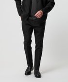 【ビューティ&ユース ユナイテッドアローズ/BEAUTY&YOUTH / UNITED ARROWS / MEN】の【WEB限定 WARDROBE SMART】ダブルニット ノープリーツ スラックス パンツ/セットアップ対応 BLACK|ID: prp329100004724481 ipo3291000000034278492