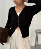 【カプリシューレマージュ/CAPRICIEUX LEMAGE】の【スタイルアップ効果◎】裾シャーリングリブカーディガン 人気、トレンドファッション・服の通販 founy(ファニー) ファッション Fashion レディースファッション Fashion for Women トップス・カットソー Cut & Sew Tops カーディガン・羽織り Layered Style Cardigans おすすめ Recommended / Our Picks シャーリング Shirring, Ruched ボトム Bottoms, Lower Wear ワイド Wide, Wide Fit thumbnail ブラック|ID: prp329100004724505 ipo3291000000034141527