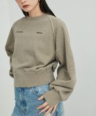 【アダム エ ロペ/ADAM ET ROPE'】のスリットリブスウェット ダークブラウン系(21)|ID: prp329100004724521 ipo3291000000034249737