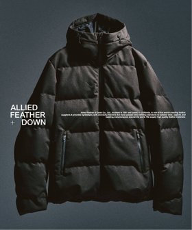 【フォーワンセブン エディフィス/417 EDIFICE】のALLIED FEATHER+DOWN / アライド ダウンブルゾン 人気、トレンドファッション・服の通販 founy(ファニー) ファッション Fashion レディースファッション Fashion for Women アウター Coat / Outerwear Collection ブルゾンジャケット・スポーティアウター Blouson Jackets アウトドア Outdoor Clothing カットソー Cut and Sewn Top カリフォルニア California, Cali Style 軽量 Lightweight, Ultra Light ジップ Zip, Zipper ジャケット Jacket, Outerwear スタイリッシュ Stylish, Fashionable ダウン Down, Puffer フロント Front, Front Design ブルゾン Blouson, Bomber Jacket モダン Modern, Contemporary おすすめ Recommended / Our Picks |ID:prp329100004724540