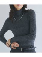 【アニュアンス/anuans】のカシミヤ100シアータートルネックプルオーバー 人気、トレンドファッション・服の通販 founy(ファニー) ファッション Fashion レディースファッション Fashion for Women トップス・カットソー Cut & Sew Tops カジュアルプルオーバー・ニットトップス Pullovers & Knit Tops / Casual Pullovers タートルネック・ハイネックトップス Turtlenecks & High-Neck Tops タートルネック Turtleneck, High Neck ベーシック Basic, Essential ワイドリブ Wide Rib, Wide Ribbed Knit thumbnail GREY|ID: prp329100004724610 ipo3291000000034253004