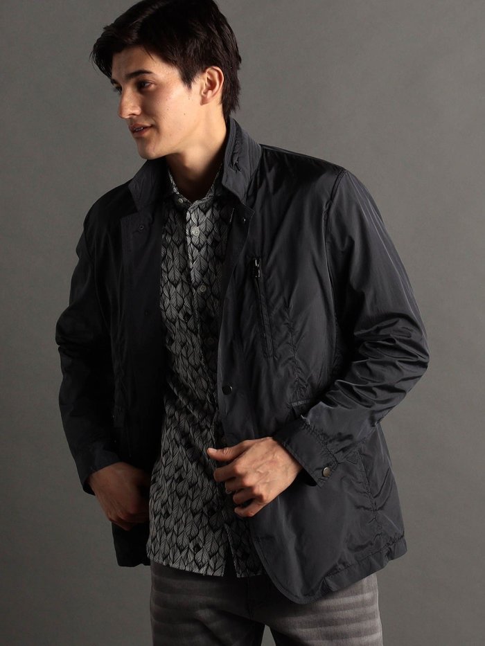 【ニコル/NICOLE / MEN】の【ex/tra】ナイロンワッシャー スタンドカラーブルゾン インテリア・キッズ・メンズ・レディースファッション・服の通販 founy(ファニー) https://founy.com/ ファッション Fashion メンズファッション Fashion for Men スタンド Stand Collar, Upright Stand スポーティ Sporty, Casual Athletic スマート Smart, Elegant ブルゾン Blouson, Bomber Jacket ポケット Pocket, Pocket Detail ワッシャー Washer, Crinkled Finish エレガント 上品 Elegant 軽量 Lightweight, Ultra Light |ID: prp329100004724629 ipo3291000000034352660