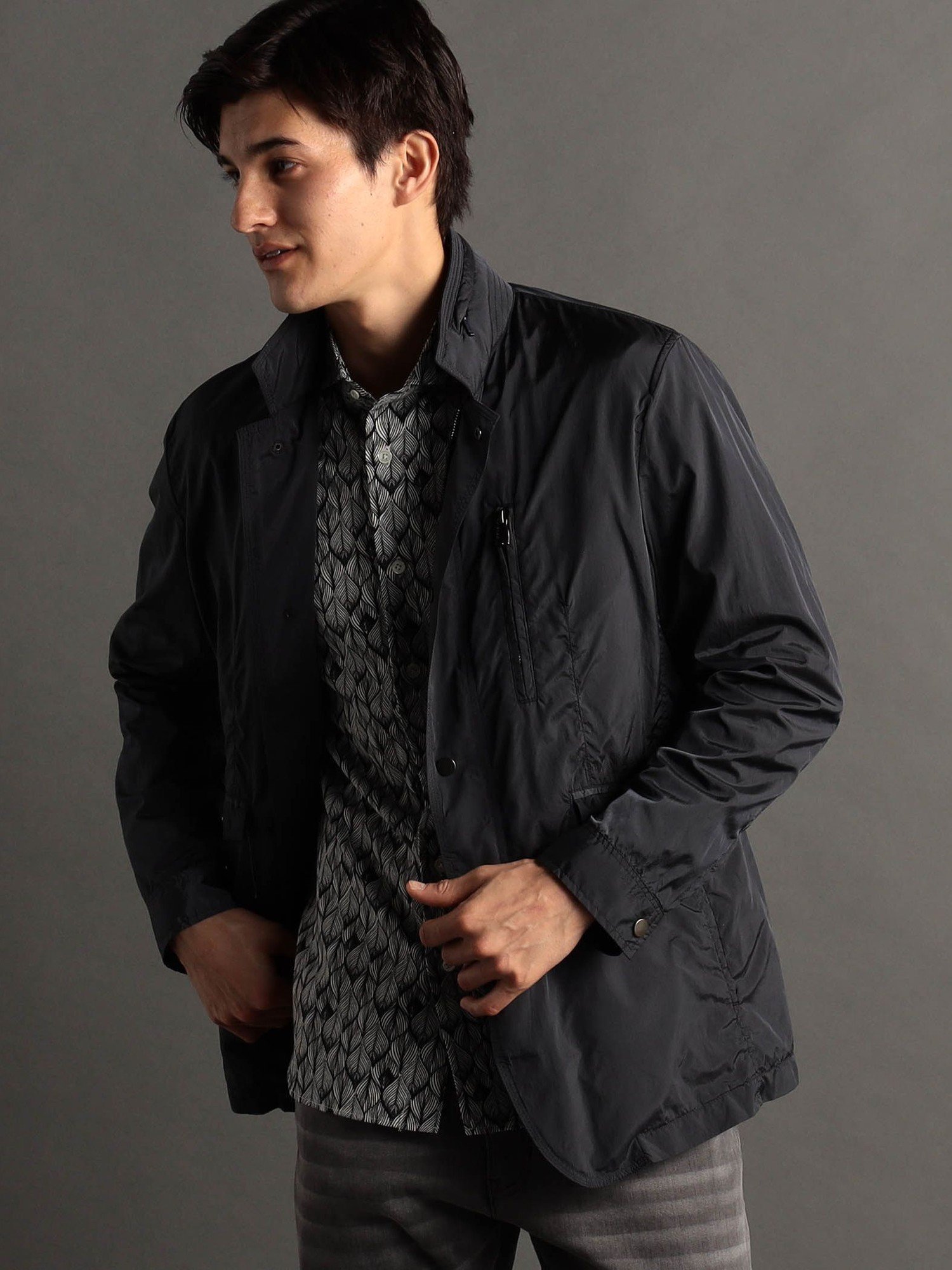 【ニコル/NICOLE / MEN】の【ex/tra】ナイロンワッシャー スタンドカラーブルゾン インテリア・キッズ・メンズ・レディースファッション・服の通販 founy(ファニー)  ファッション Fashion メンズファッション Fashion for Men スタンド Stand Collar, Upright Stand スポーティ Sporty, Casual Athletic スマート Smart, Elegant ブルゾン Blouson, Bomber Jacket ポケット Pocket, Pocket Detail ワッシャー Washer, Crinkled Finish エレガント 上品 Elegant 軽量 Lightweight, Ultra Light 67ネイビー|ID: prp329100004724629 ipo3291000000034352661