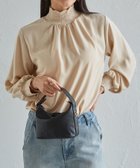 【ラナン/Ranan】のRanan/スカラップリブニット使いブラウス エクリュ|ID: prp329100004724630 ipo3291000000034142011