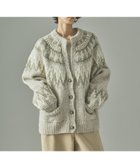 【カレンソロジー/Curensology】のノルディックカーディガン エクリュ|ID: prp329100004724685 ipo3291000000034831649