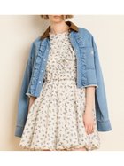 【ファーファー/FURFUR】のロゴ刺繍フリルシャツ 人気、トレンドファッション・服の通販 founy(ファニー) ファッション Fashion レディースファッション Fashion for Women トップス・カットソー Cut & Sew Tops シャツ・ブラウス・オフィスカジュアル Elegant Blouses & Button-Ups コーデュロイ Corduroy, Cord Fabric スマート Smart, Elegant チェック Check, Plaid, Tartan デニム Denim, Jeans Material トレンド Trend, Trending Now フェミニン Feminine, Girly フリル Frill, Ruffle thumbnail SAX[083]|ID: prp329100004724741 ipo3291000000034522453