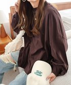 【アンドミー/andme】のモックネック ボリューム袖 長袖Tシャツ ブラウン|ID: prp329100004724896 ipo3291000000034237414